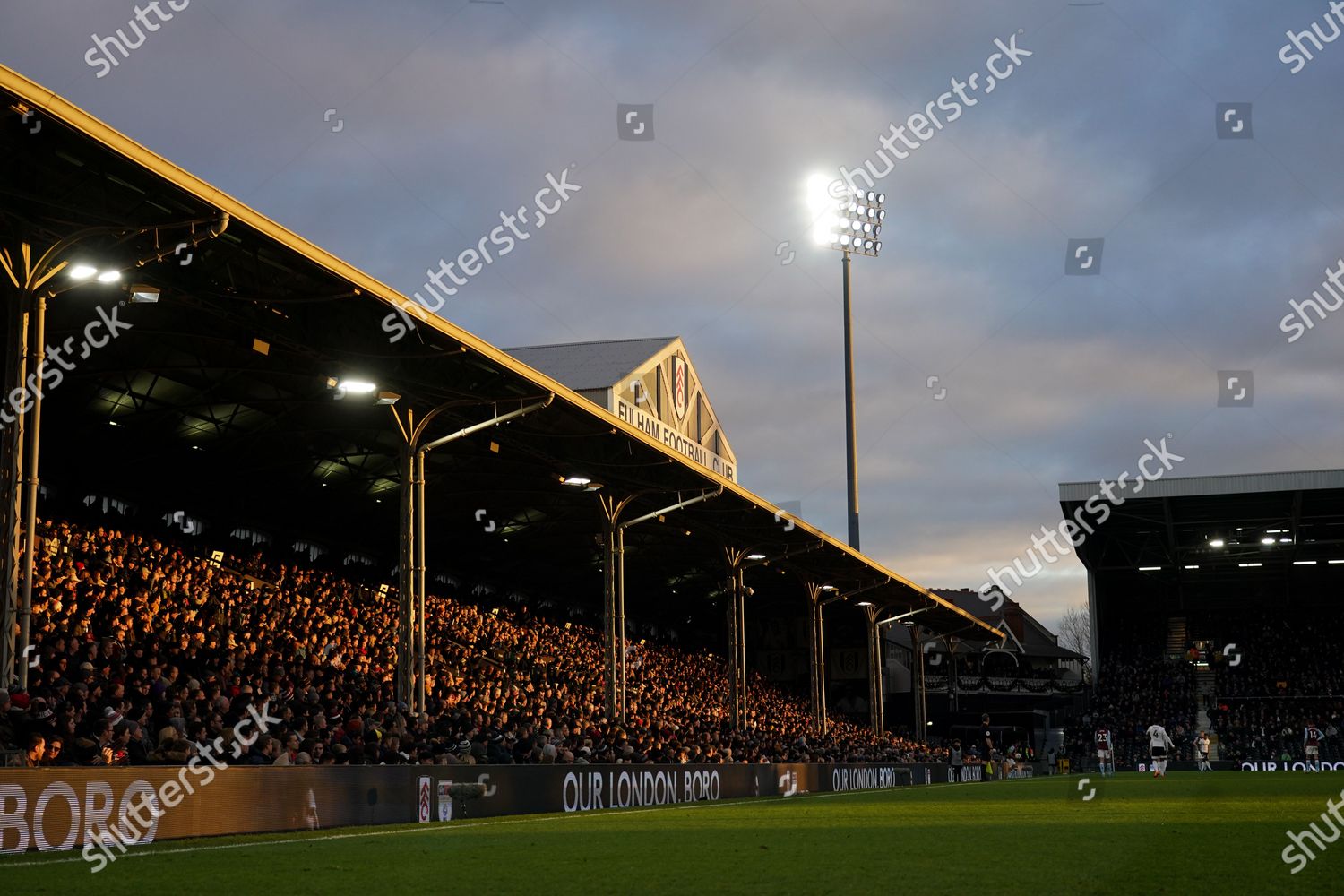 Low Sun Craven Cottage Home Fulham Editorial Stock Photo Stock