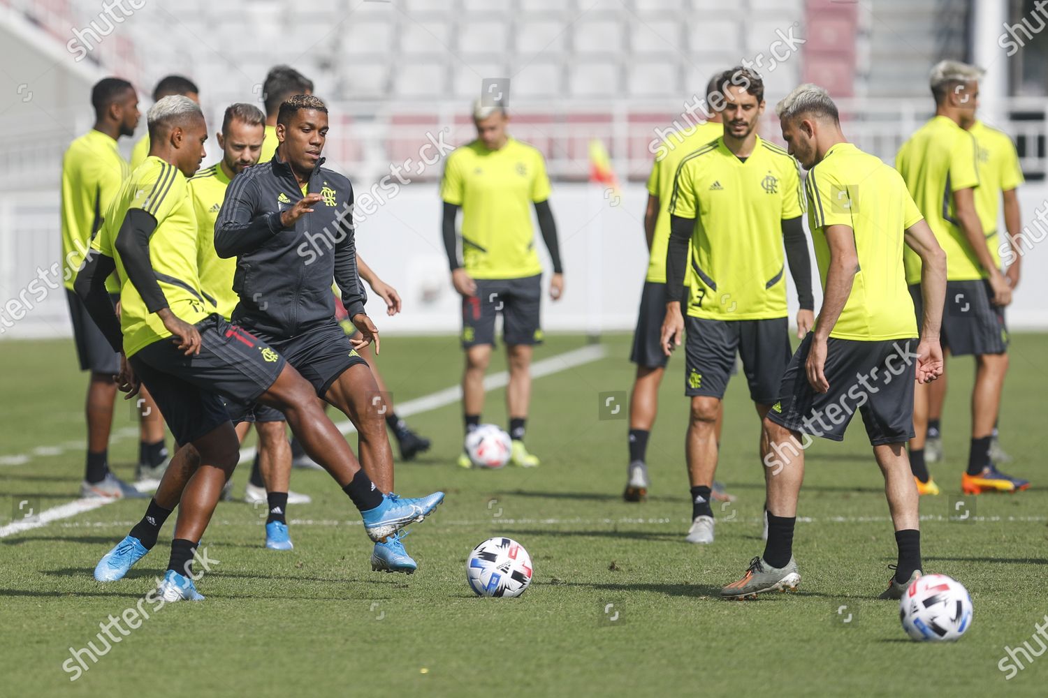 Players During Last Flamengos Training Session Before Editorial Stock Photo Stock Image Shutterstock