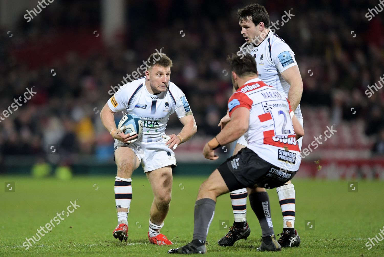 Duncan Weir Worcester Warriors Challenged By Editorial Stock Photo ...