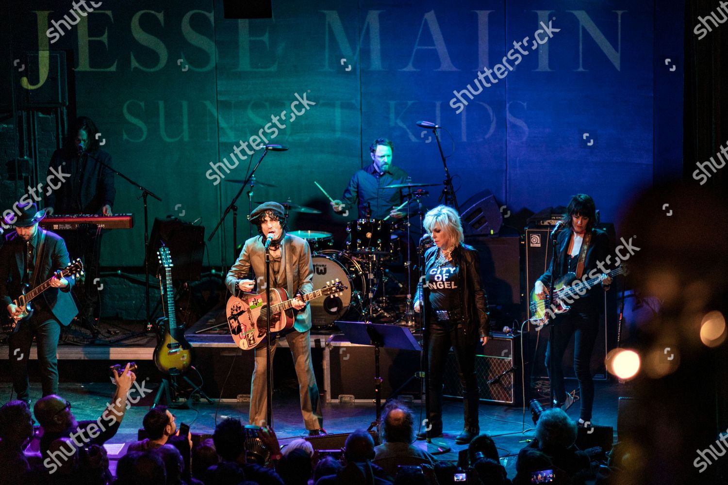 Jesse Malin Lucinda Williams Editorial Stock Photo Stock Image