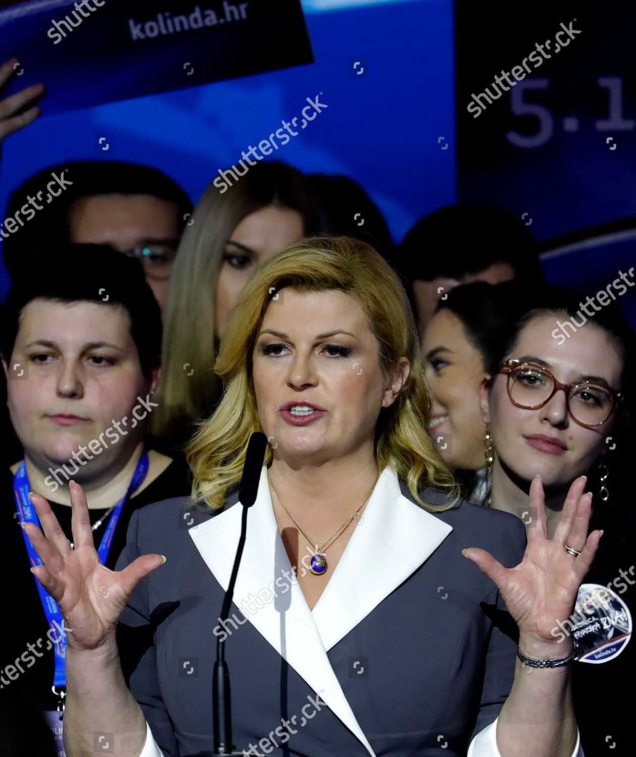 Current Croatian President Presidential Candidate Kolinda Editorial   Shutterstock 10511764a 