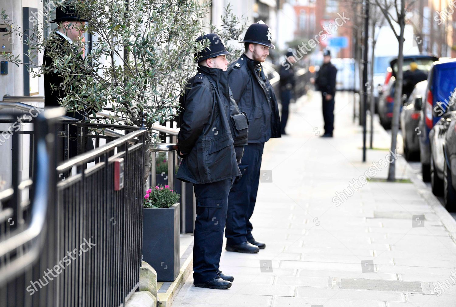 Policemen Stand Guard King Edward Vii Editorial Stock Photo - Stock ...