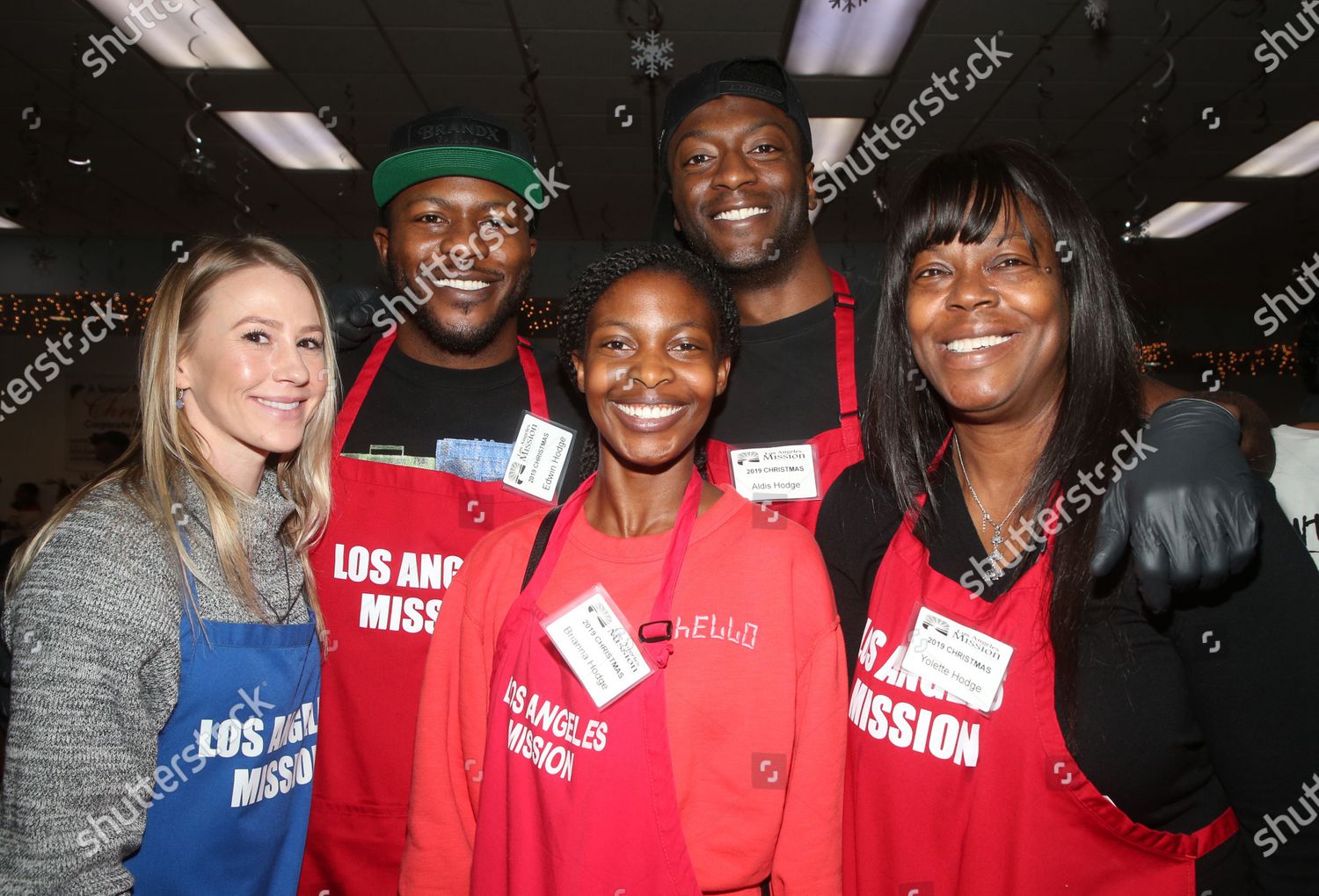 Aldis Hodge Edwin Hodge Yolette Evangeline Editorial Stock Photo