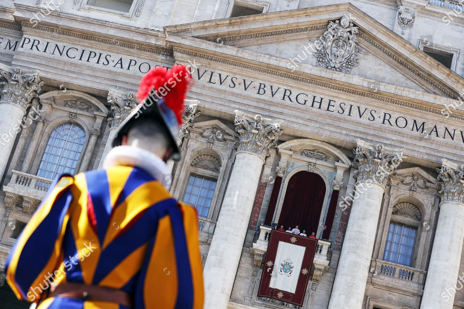 Pope Francis delivers traditional Urbi et Orbi Editorial Stock Photo