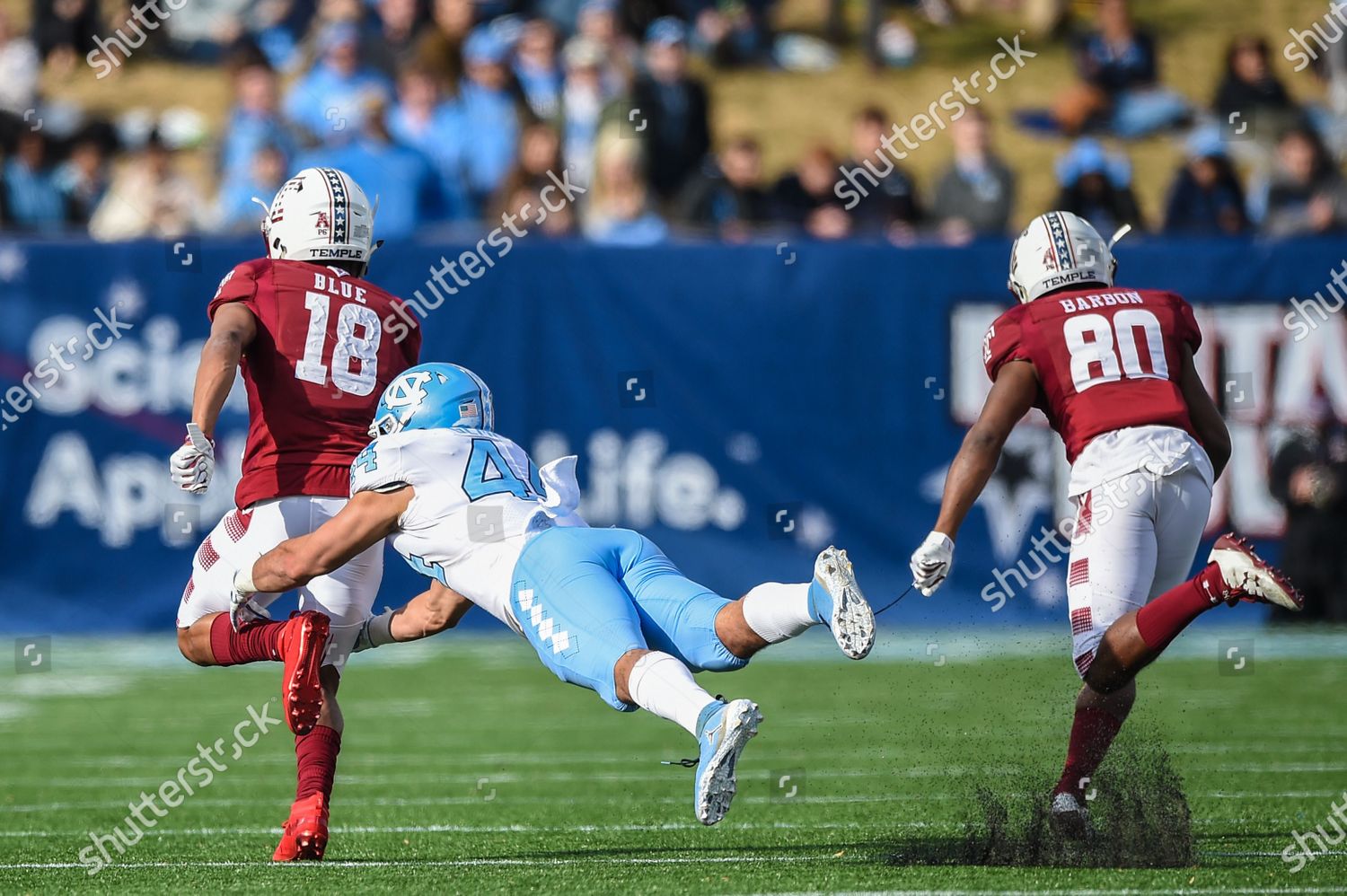 Linebacker Jeremiah Gemmel 44 North Carolina Editorial Stock Photo 