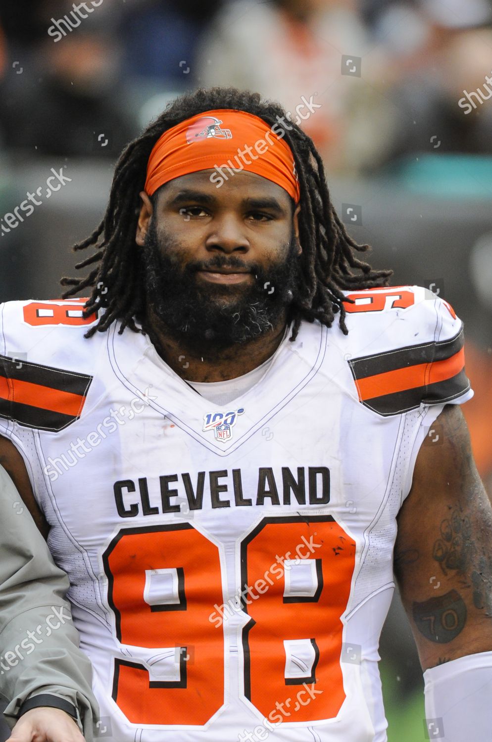 Sheldon Richardson 98 Cleveland Browns During Editorial Stock