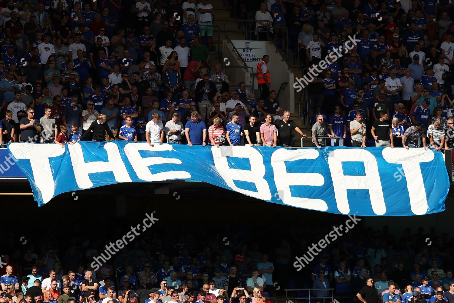 Ipswich Town Fans Unveil Tribute Former Editorial Stock Photo - Stock ...