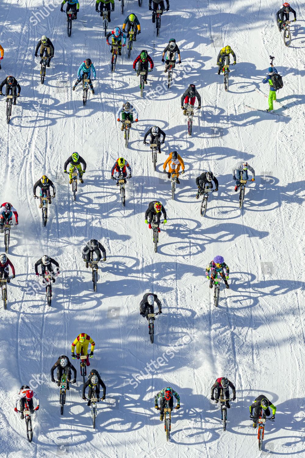 snow mountain bike racing 2019