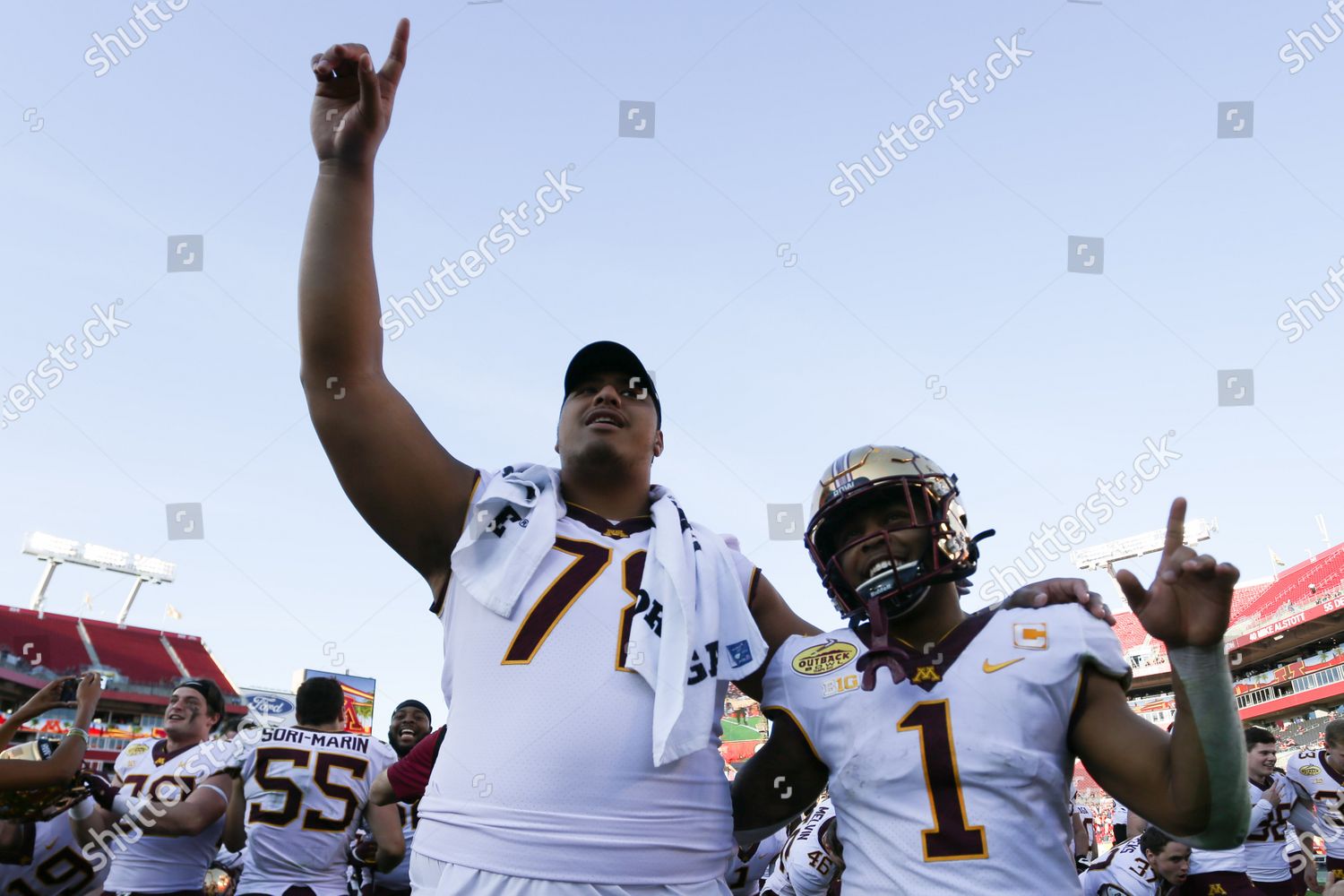 College Football: Daniel Faalele, Minnesota Gophers