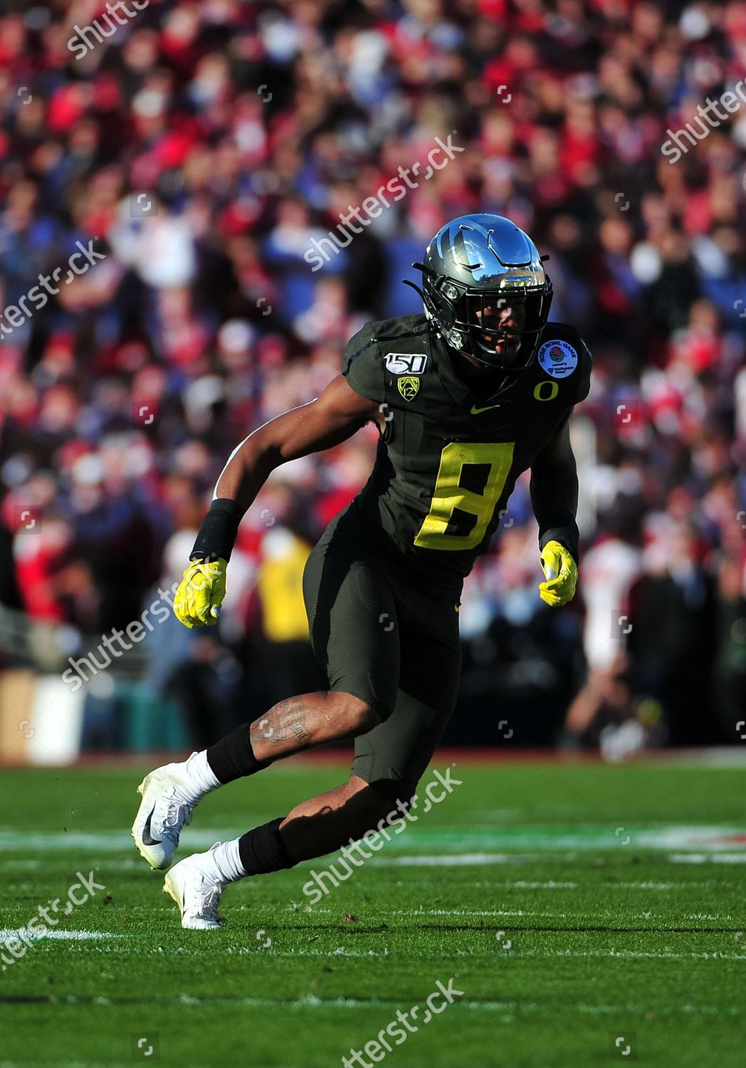 Oregon Ducks Safety Jevon Holland 8 Editorial Stock Photo - Stock