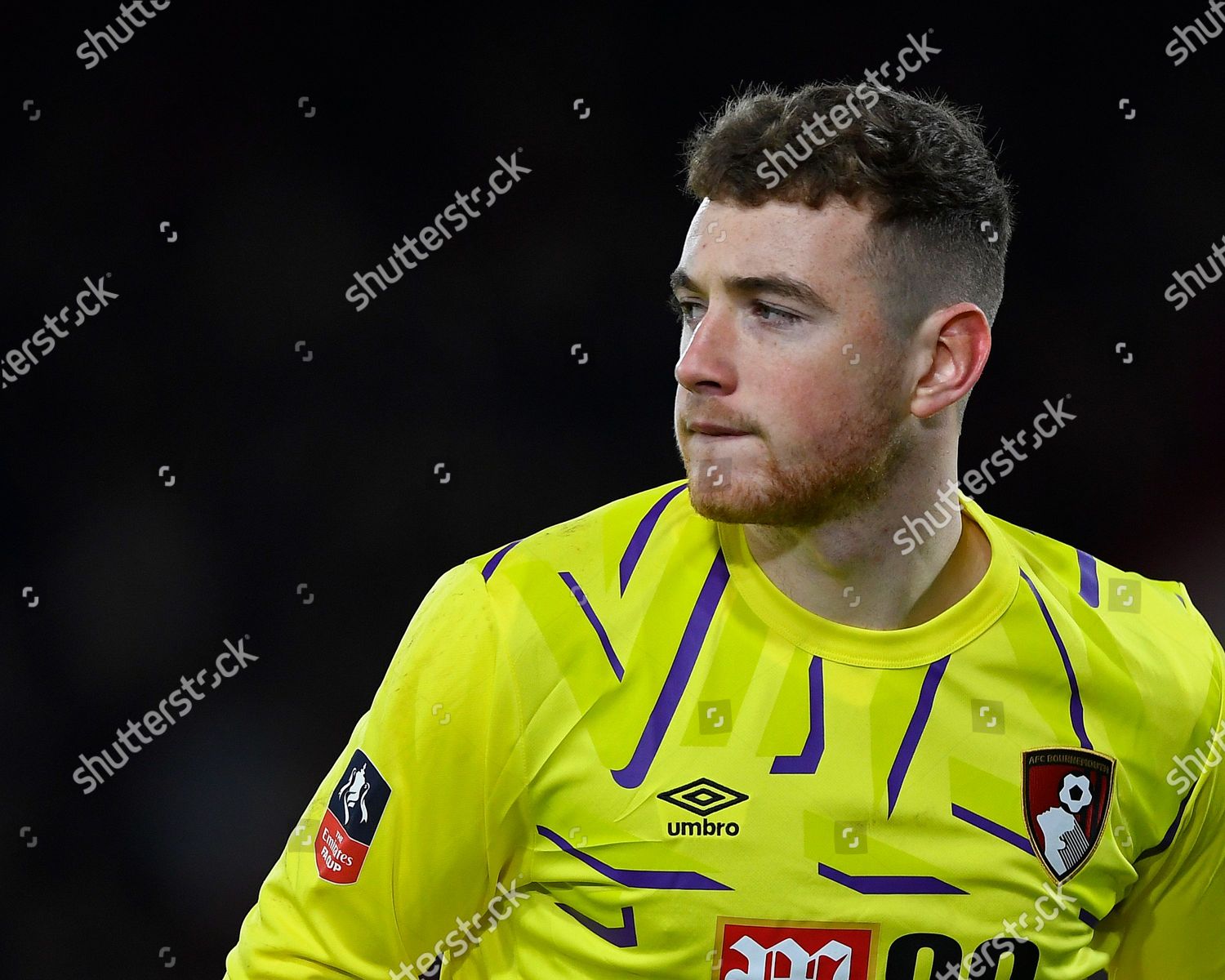 Mark Travers Bournemouth During Afc Bournemouth Editorial Stock Photo 