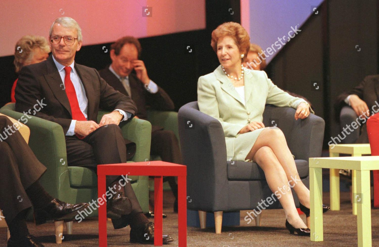 Tory Conference 1998 Mr Mrs John Major Editorial Stock Photo