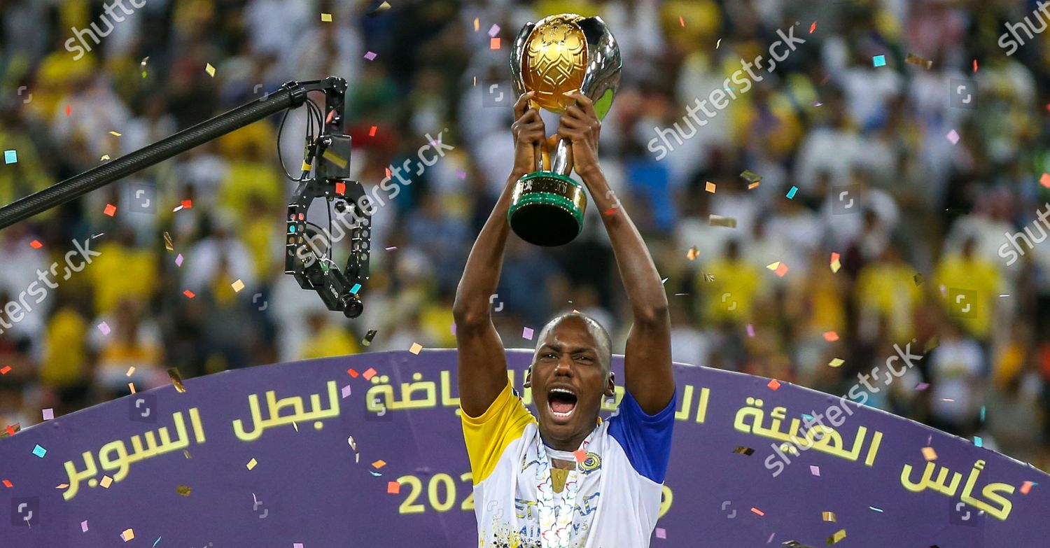 Abdullah Madu C Al Nassr Celebrates Editorial Stock Photo - Stock