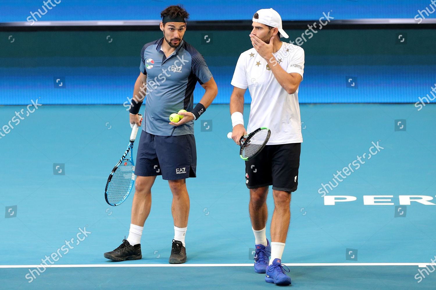 Fabio Fognini Simone Bolelli Italy During Their Editorial Stock Photo Stock Image Shutterstock