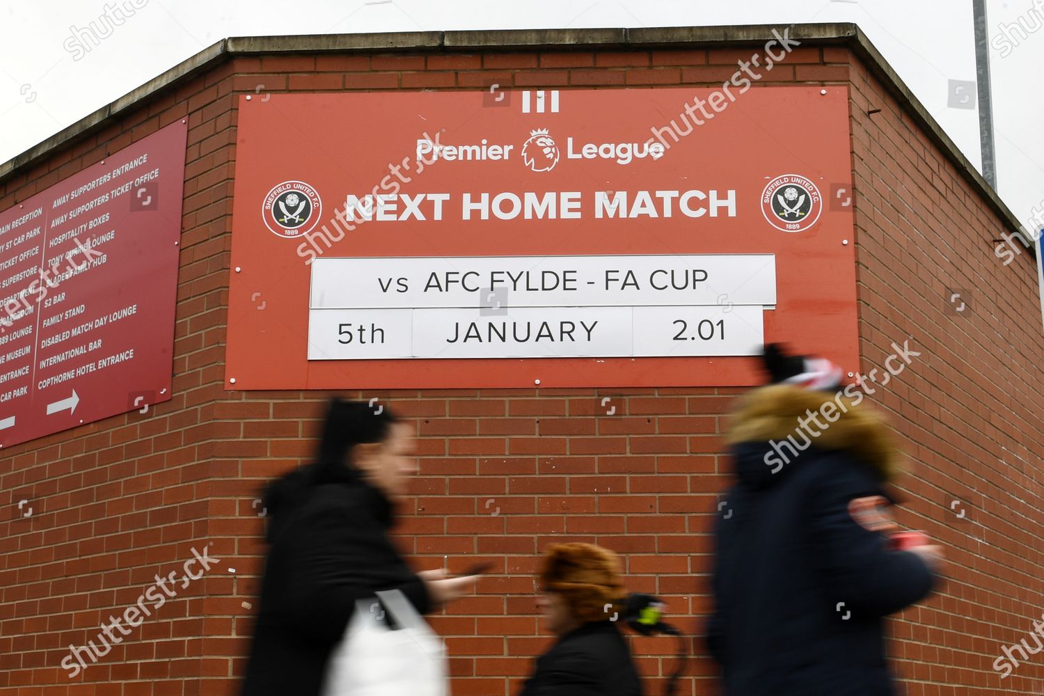 Sheffield Utd Supporter Parking Sign