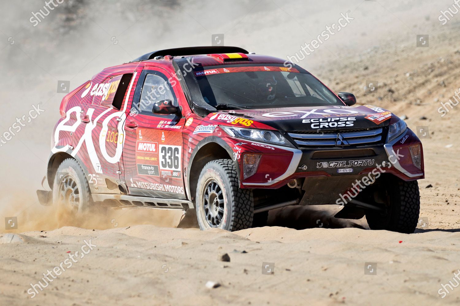 Spanish Driver Cristina Gutierrez Herrero Mitsubishisodicars Racing Editorial Stock Photo Stock Image Shutterstock