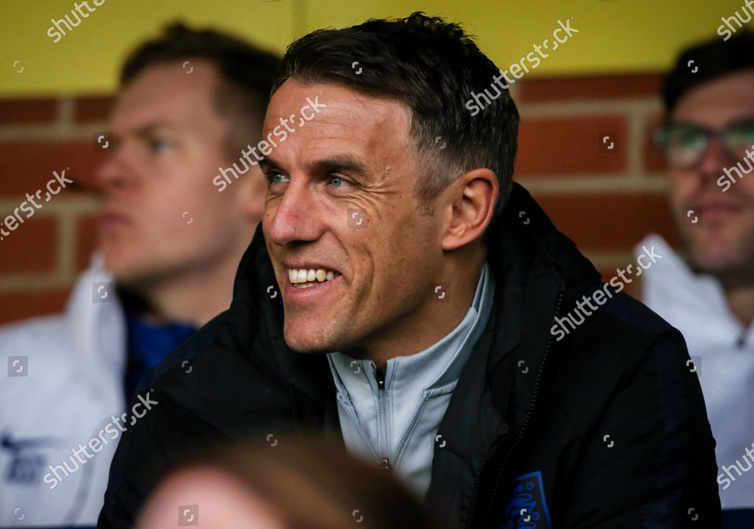 Phil Neville Manager England Womens National Editorial Stock Photo