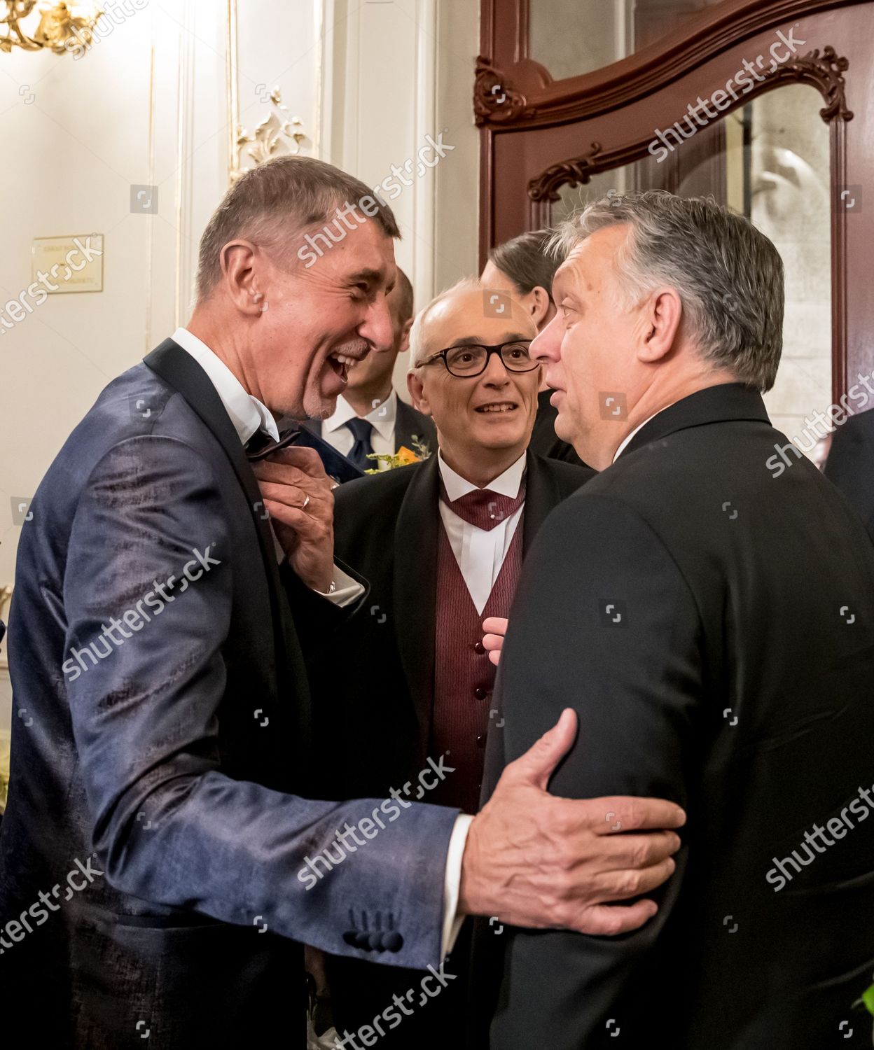 Czech Prime Minister Andrej Babis L General Editorial Stock Photo Stock Image Shutterstock