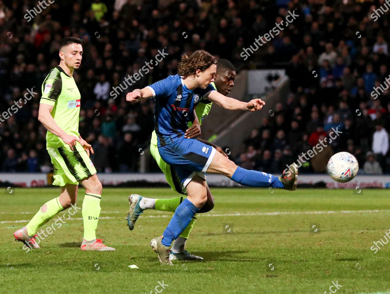 Luke Matheson Rochdale Scores 1st Goal Editorial Stock Photo Stock