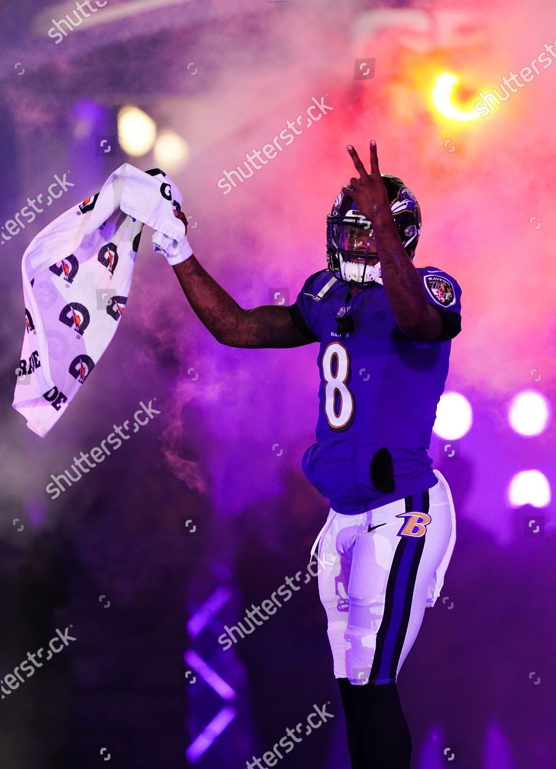 Baltimore Ravens Quarterback Lamar Jackson 8 Editorial Stock Photo - Stock  Image