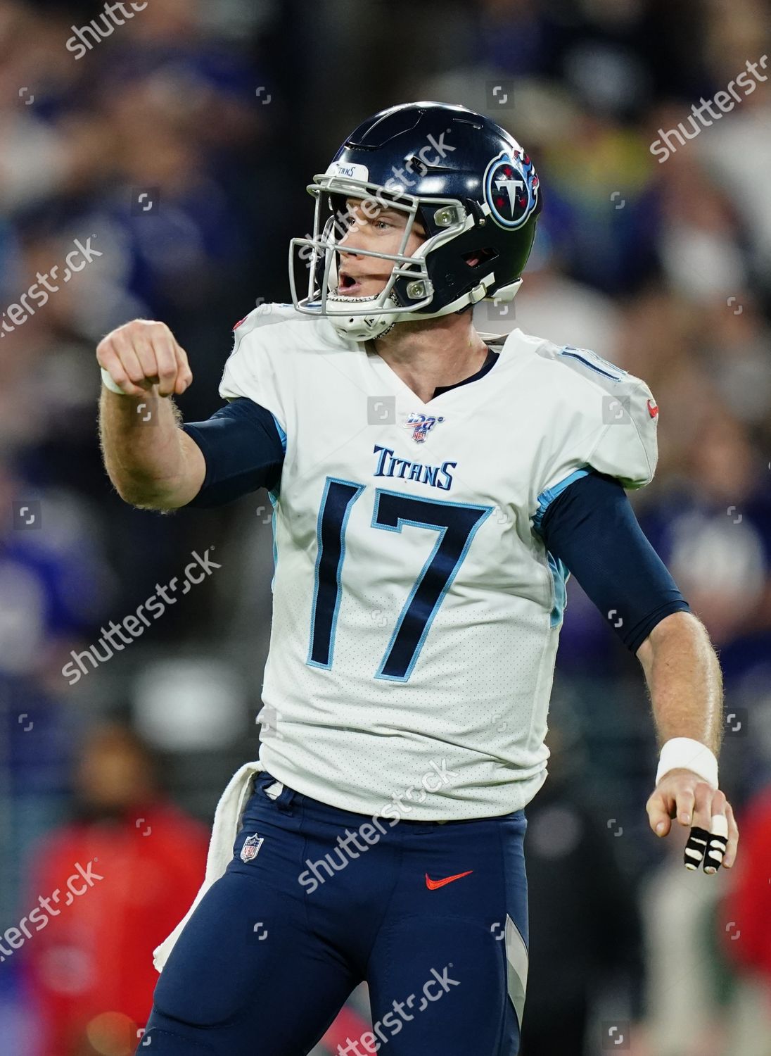 Ryan Tannehill Quarterback Tennessee Titans 17 Editorial Stock