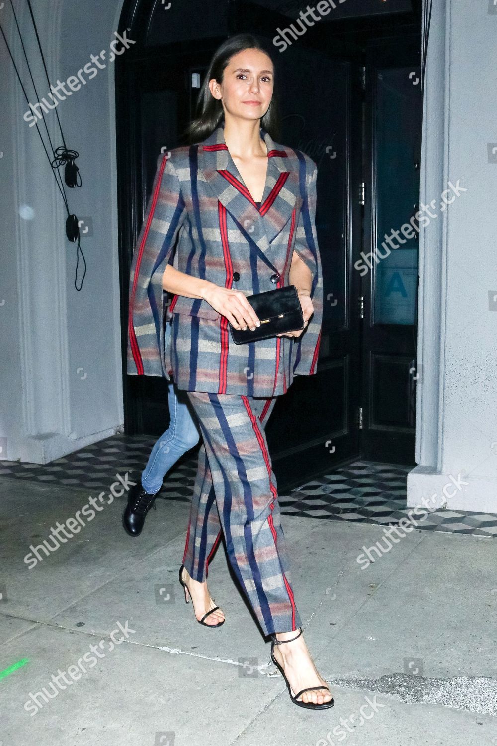 Nina Dobrev Craigs Restaurant Editorial Stock Photo - Stock Image