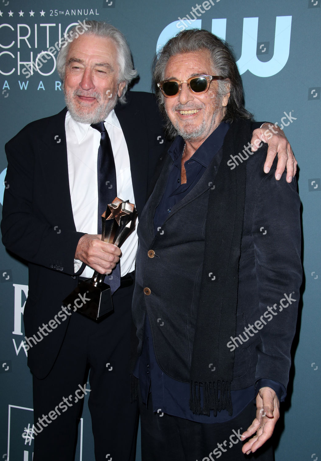 Robert De Niro Al Pacino Best Editorial Stock Photo - Stock Image