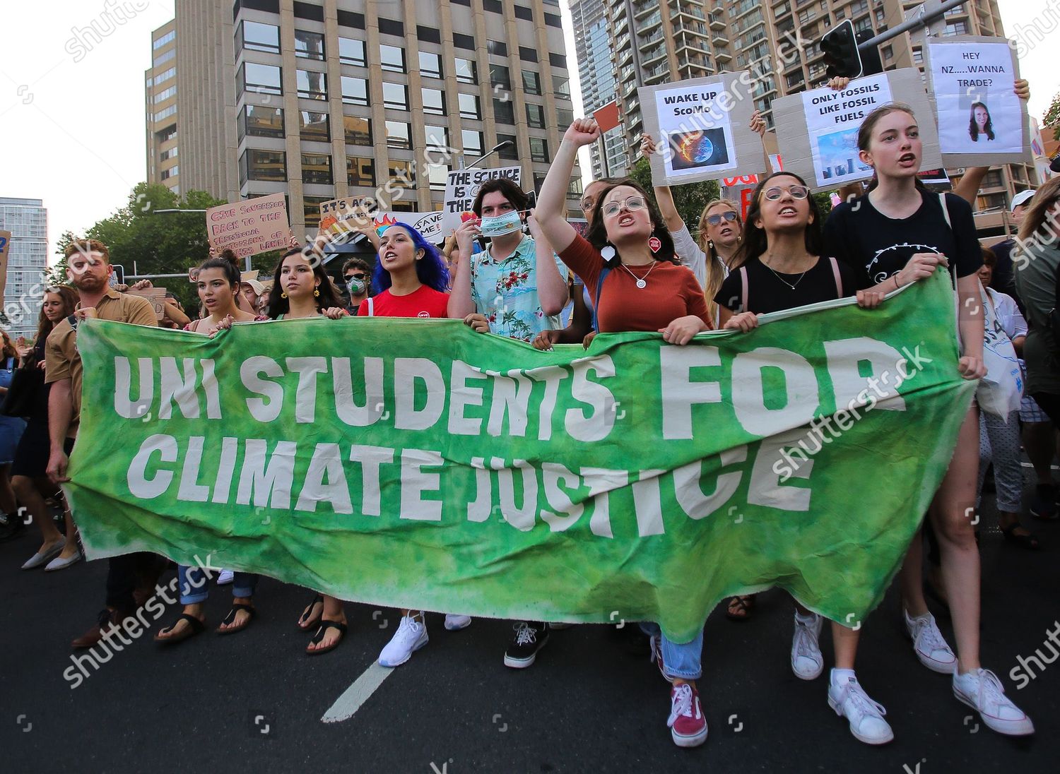 Protesters Take Part Climate Change Rally Under Editorial Stock Photo Stock Image Shutterstock