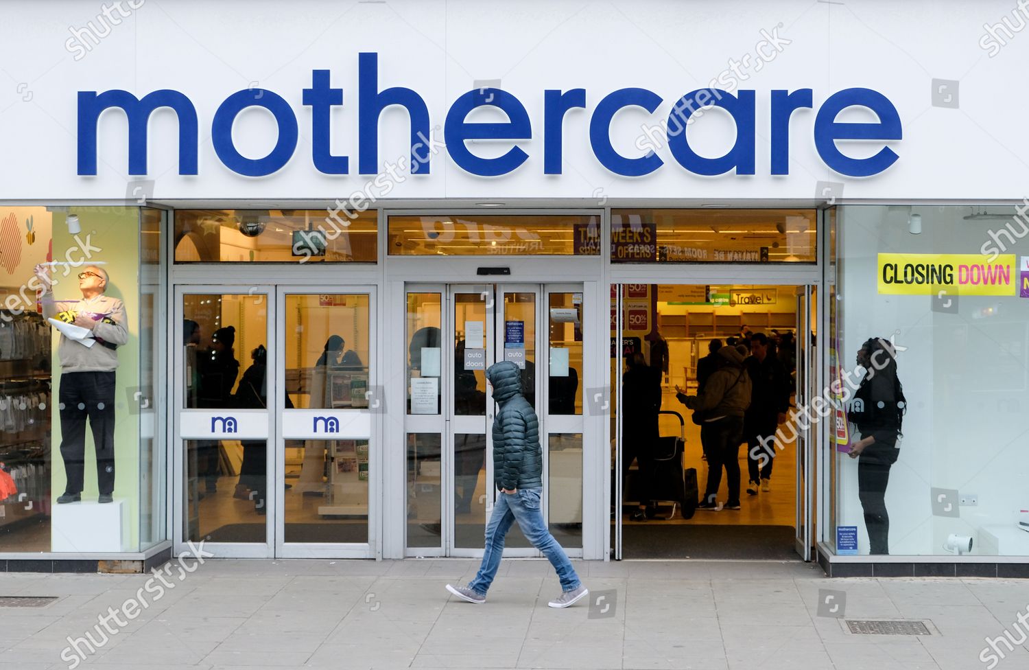Mothercare Store Wood Green Closes Down Editorial Stock Photo Stock
