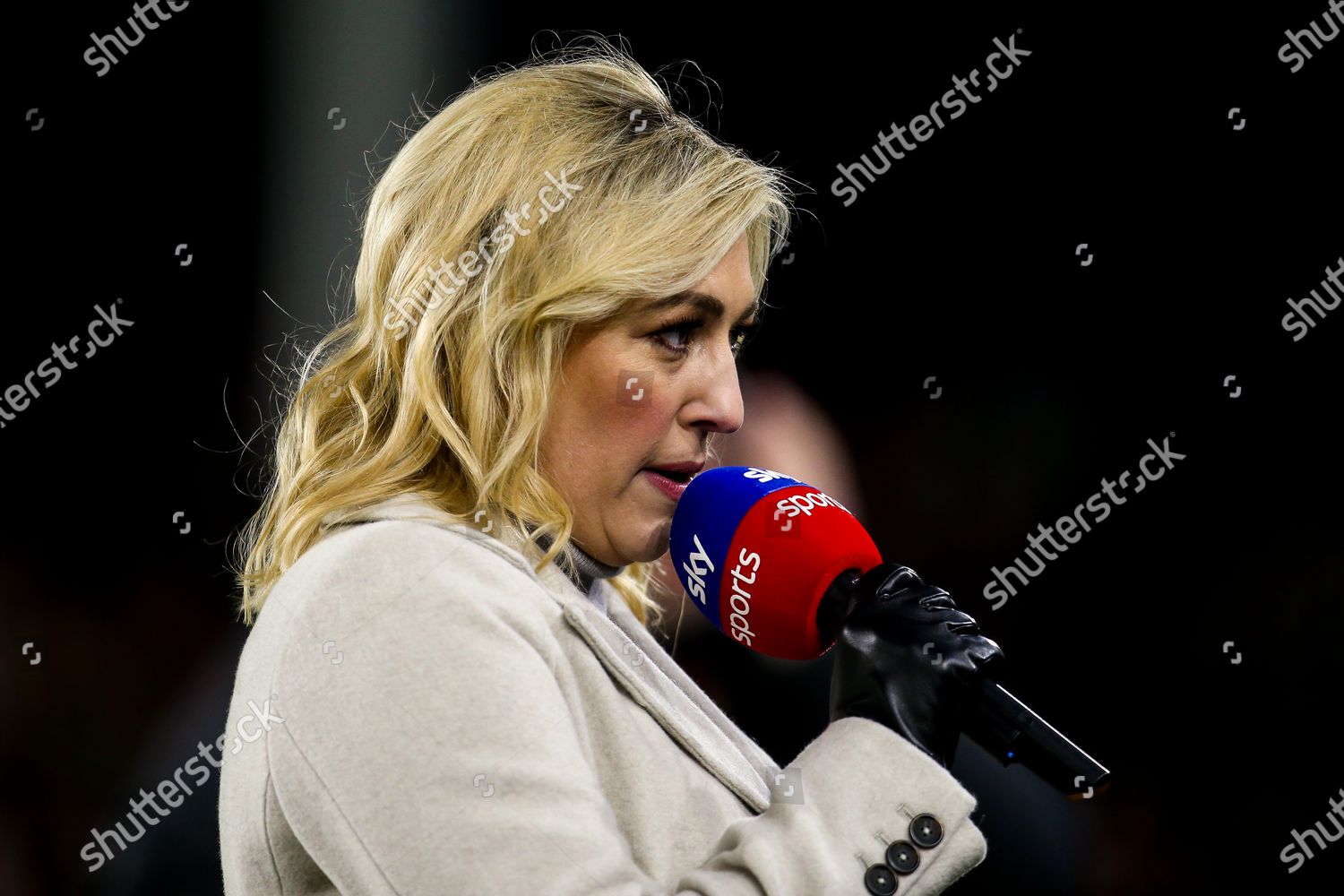 Sky Sports Presenter Kelly Cates Editorial Stock Photo - Stock Image ...