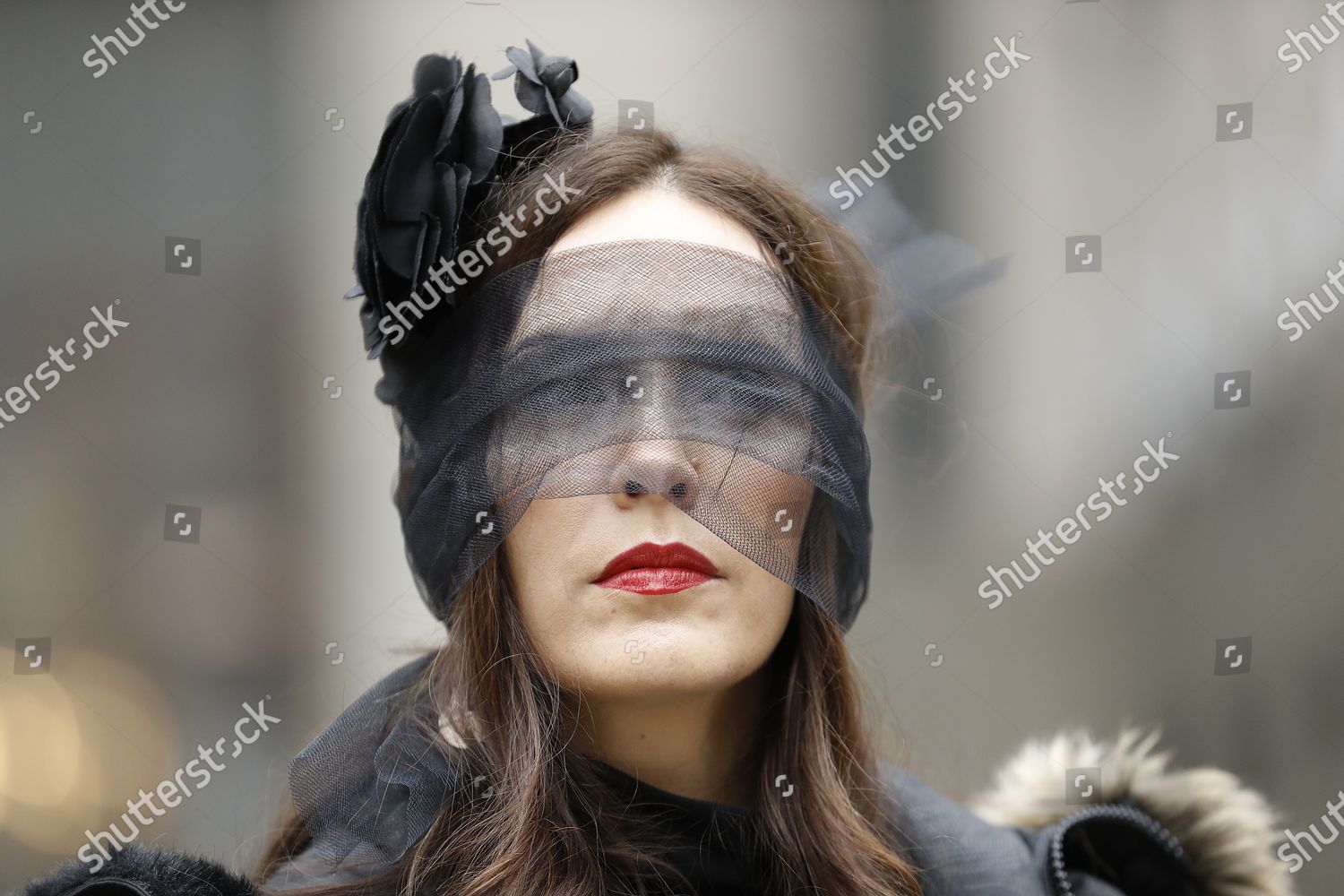 woman-blindfold-during-protest-editorial-stock-photo-stock-image