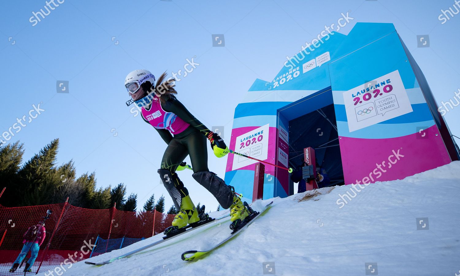 Emma Resnick Usa Leaves Starting Gate Alpine Editorial Stock Photo Stock Image Shutterstock