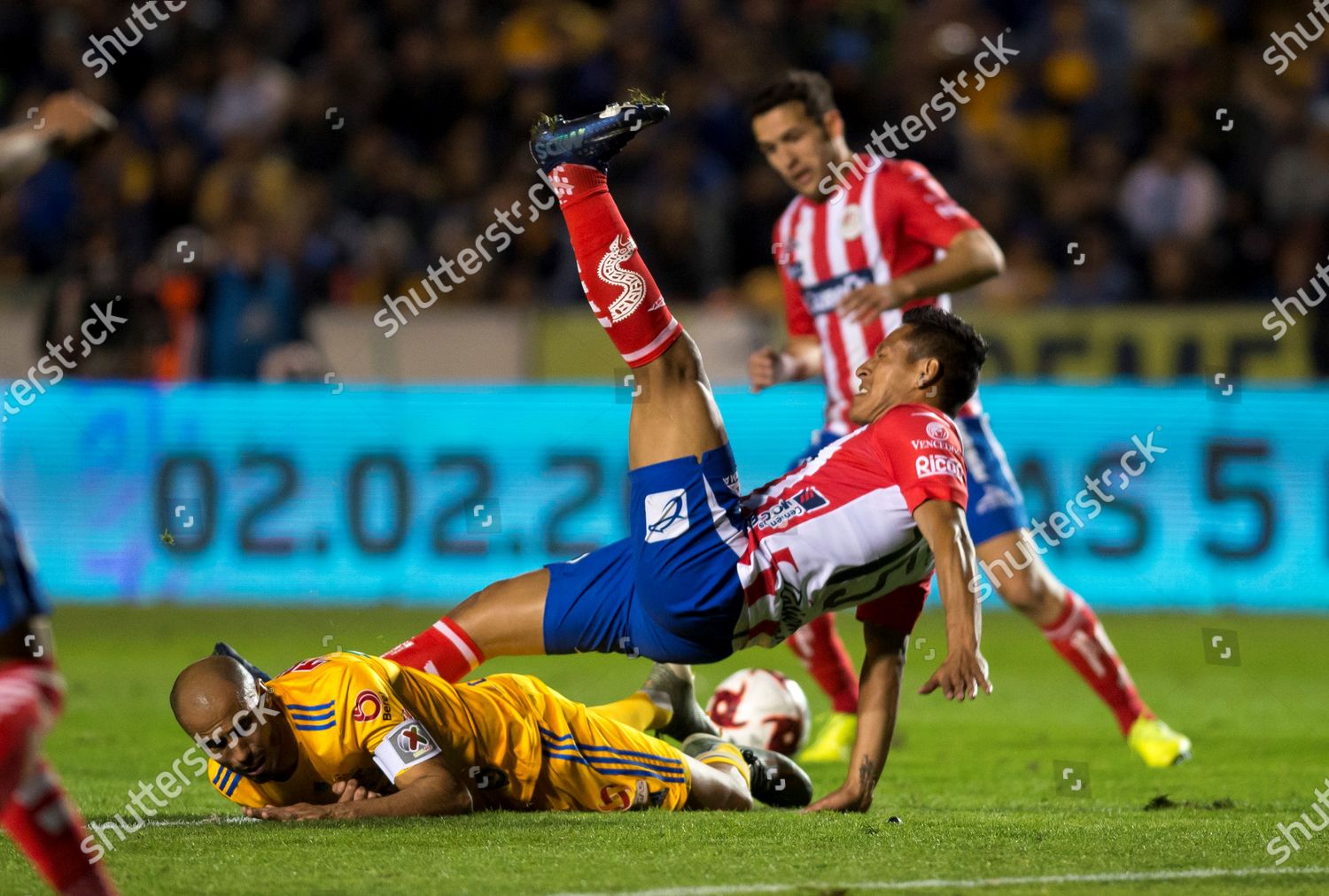 Gudo Pizarro L Tigres Uanl Action Against Editorial Stock Photo Stock Image Shutterstock