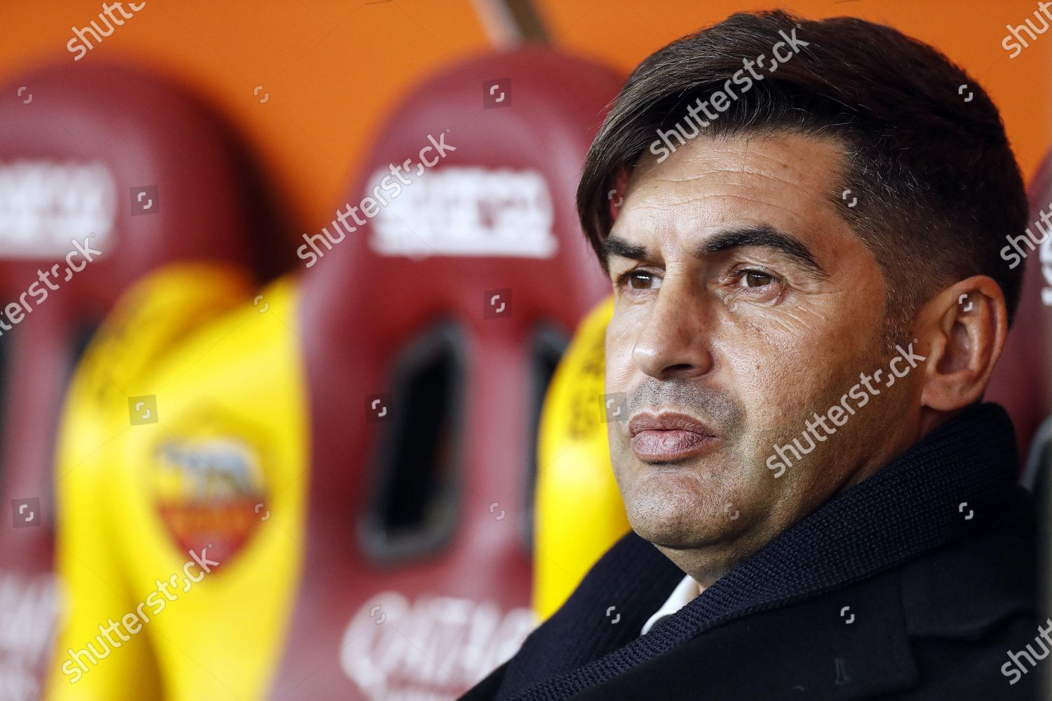 Romas Head Coach Paulo Fonseca During Serie Editorial Stock Photo Stock Image Shutterstock