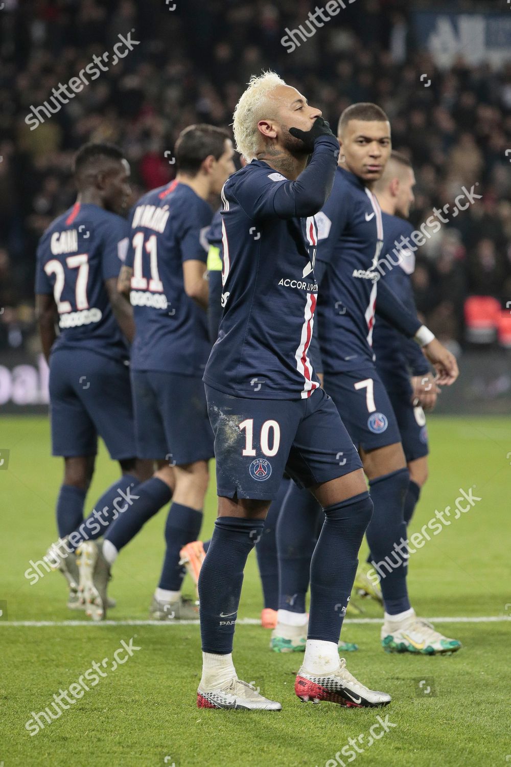 Neymar Jr Psg Celebrates After Scoring Penalty Editorial Stock Photo Stock Image Shutterstock