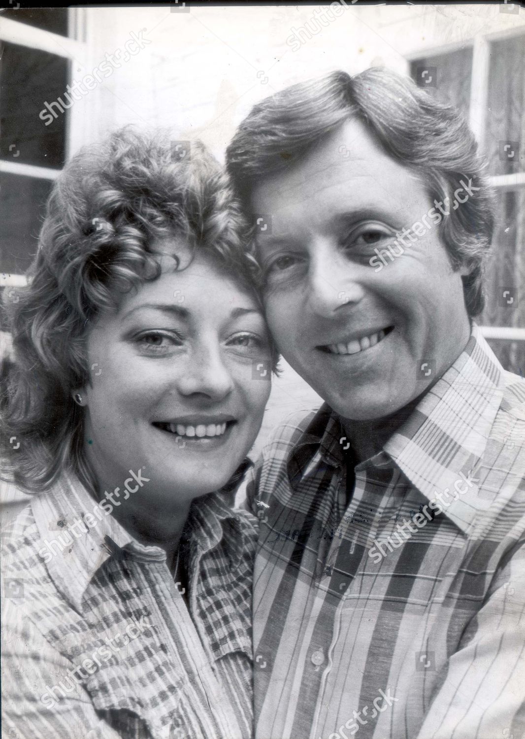 Michael Aspel Married His Miss World - Foto de stock de contenido
