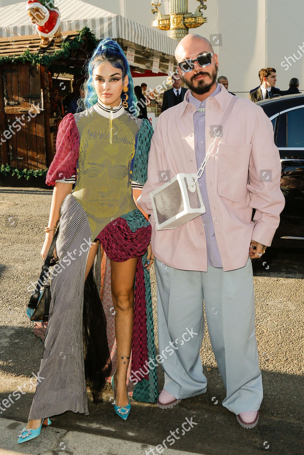 J Balvin Fashion on Display at Paris Fashion Week 2020