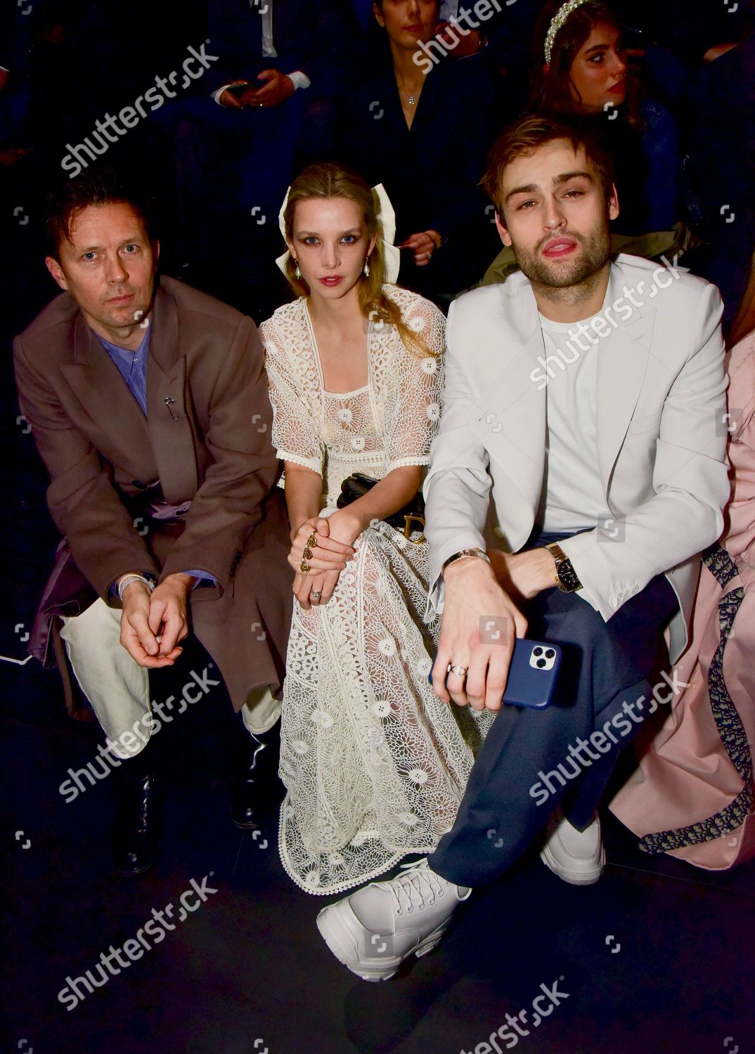 Robert Montgomery Greta Bellamacina Douglas Booth Editorial Stock Photo