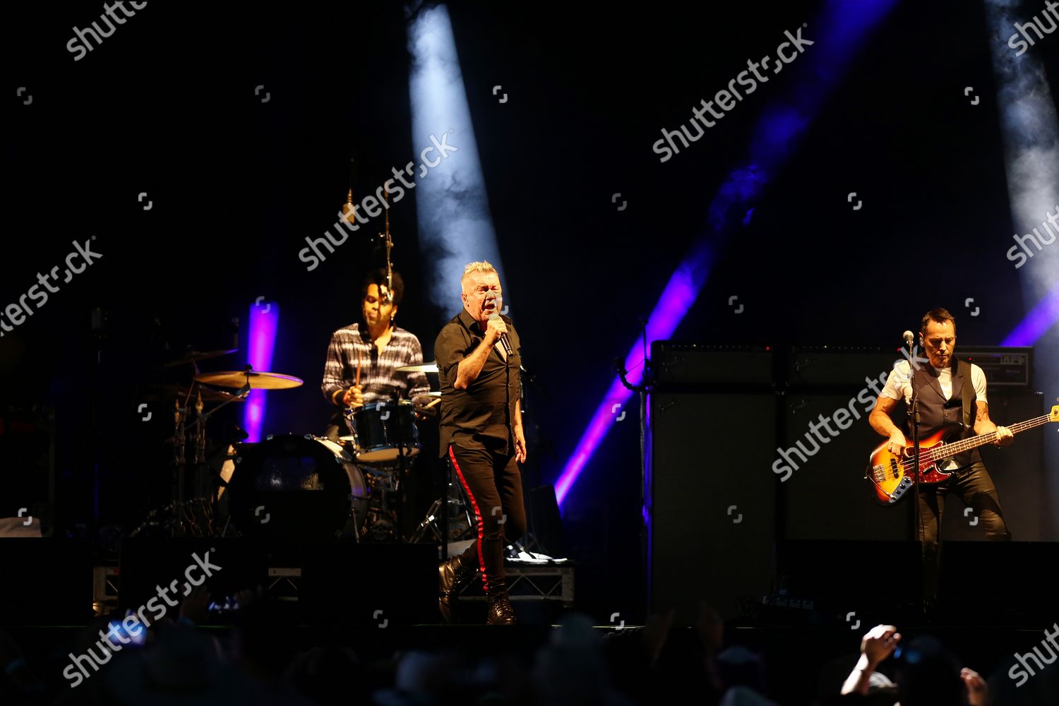 Members Australian Band Cold Chisel Perform Editorial Stock Photo