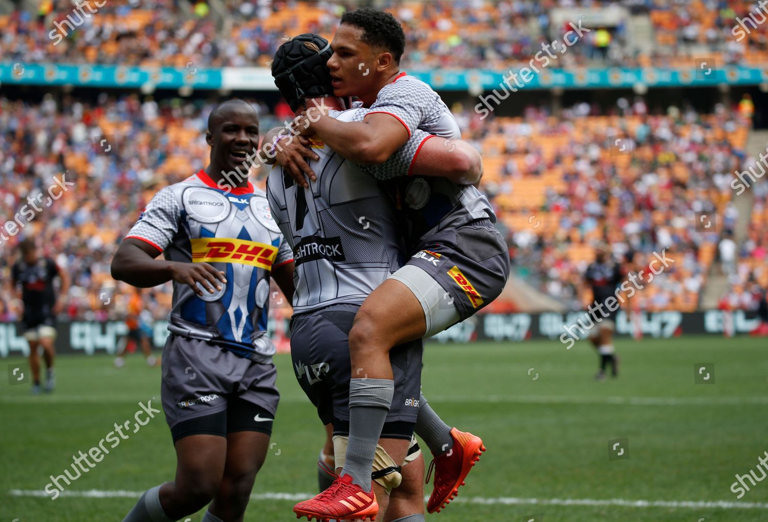 Dhl Stormers Herschel Jantjies R Celebrates After Editorial Stock Photo Stock Image Shutterstock