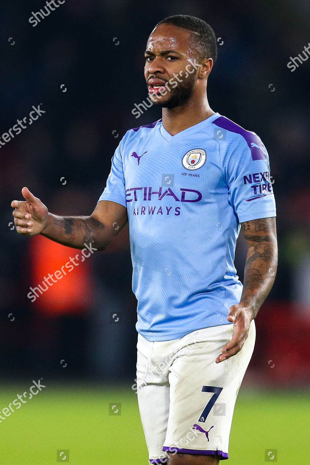 Raheem Sterling Manchester City Editorial Stock Photo - Stock Image ...