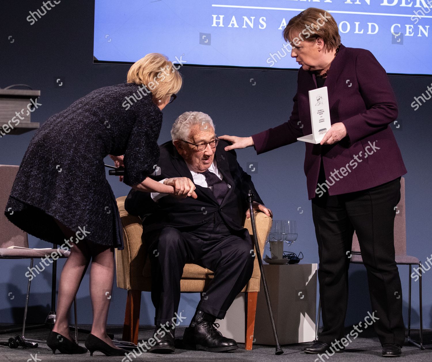 German Chancellor Angela Merkel R Asks Former Editorial Stock Photo Stock Image Shutterstock