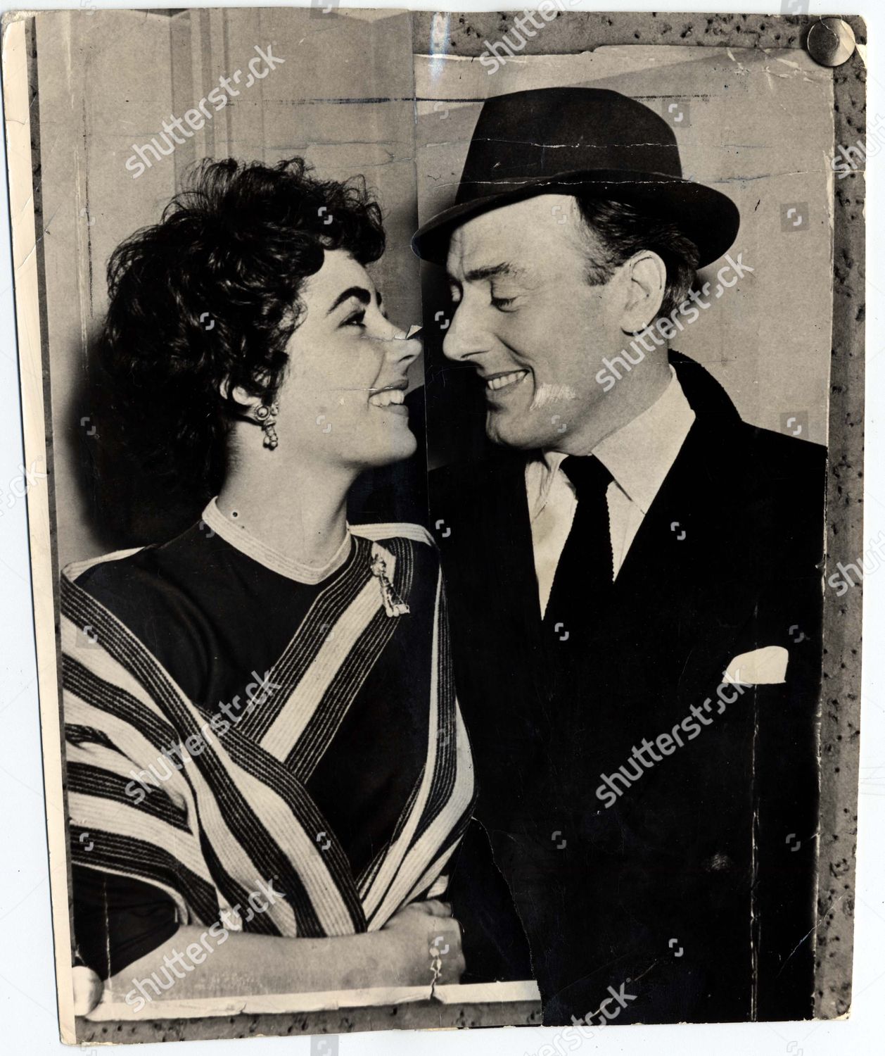 Dame Elizabeth Taylor Her 2nd Husband Editorial Stock Photo - Stock ...