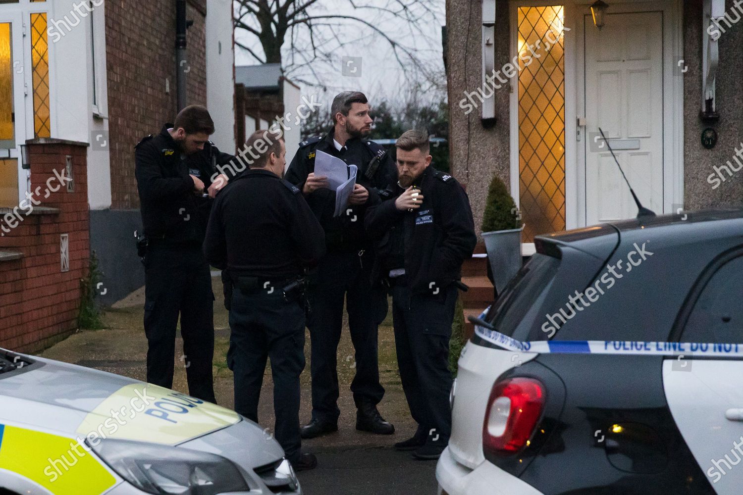 Police Waverley Avenue Chingford Where Woman Editorial Stock Photo