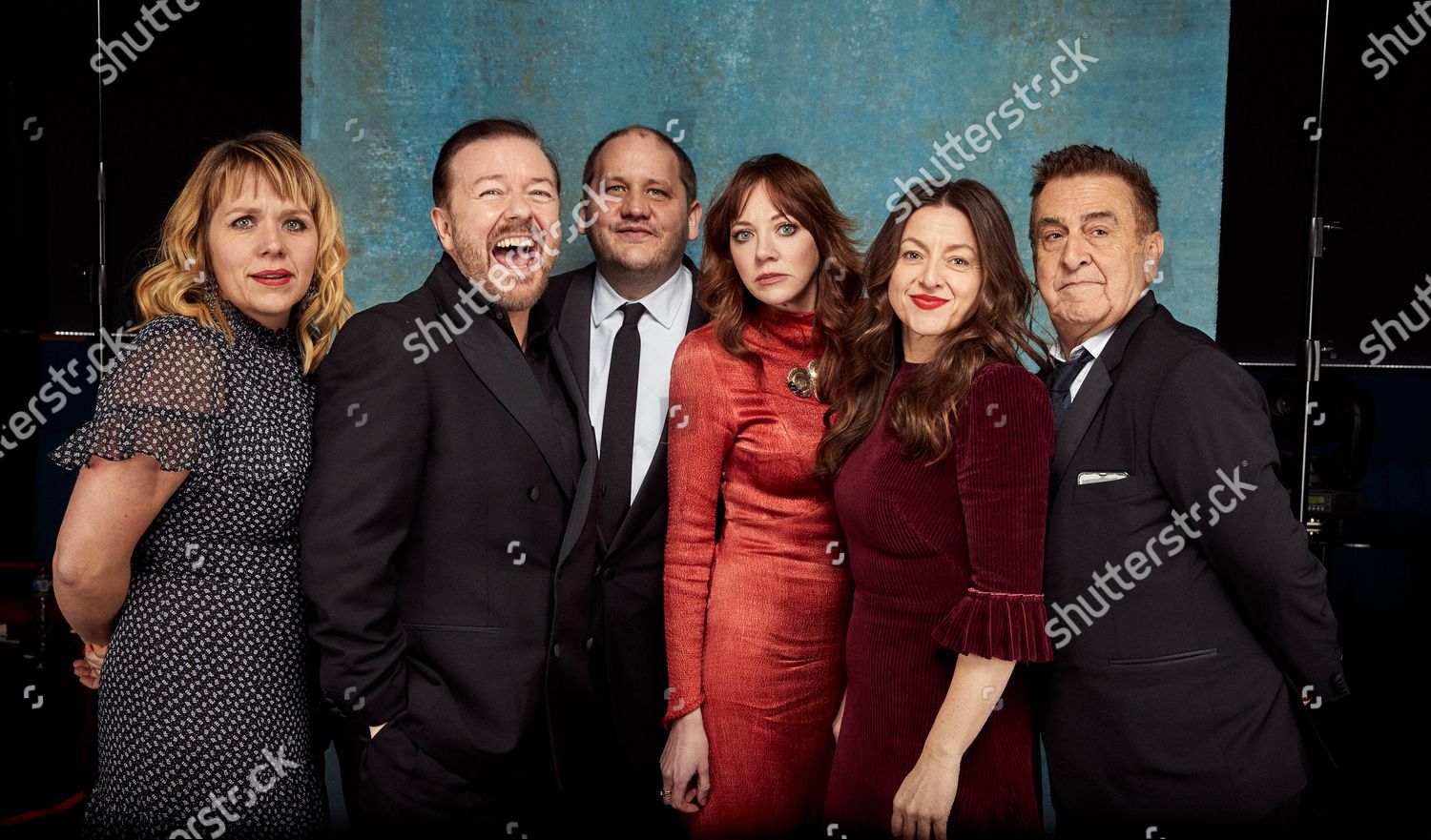 Exclusive Kerry Godliman Ricky Gervais Tony Editorial Stock Photo