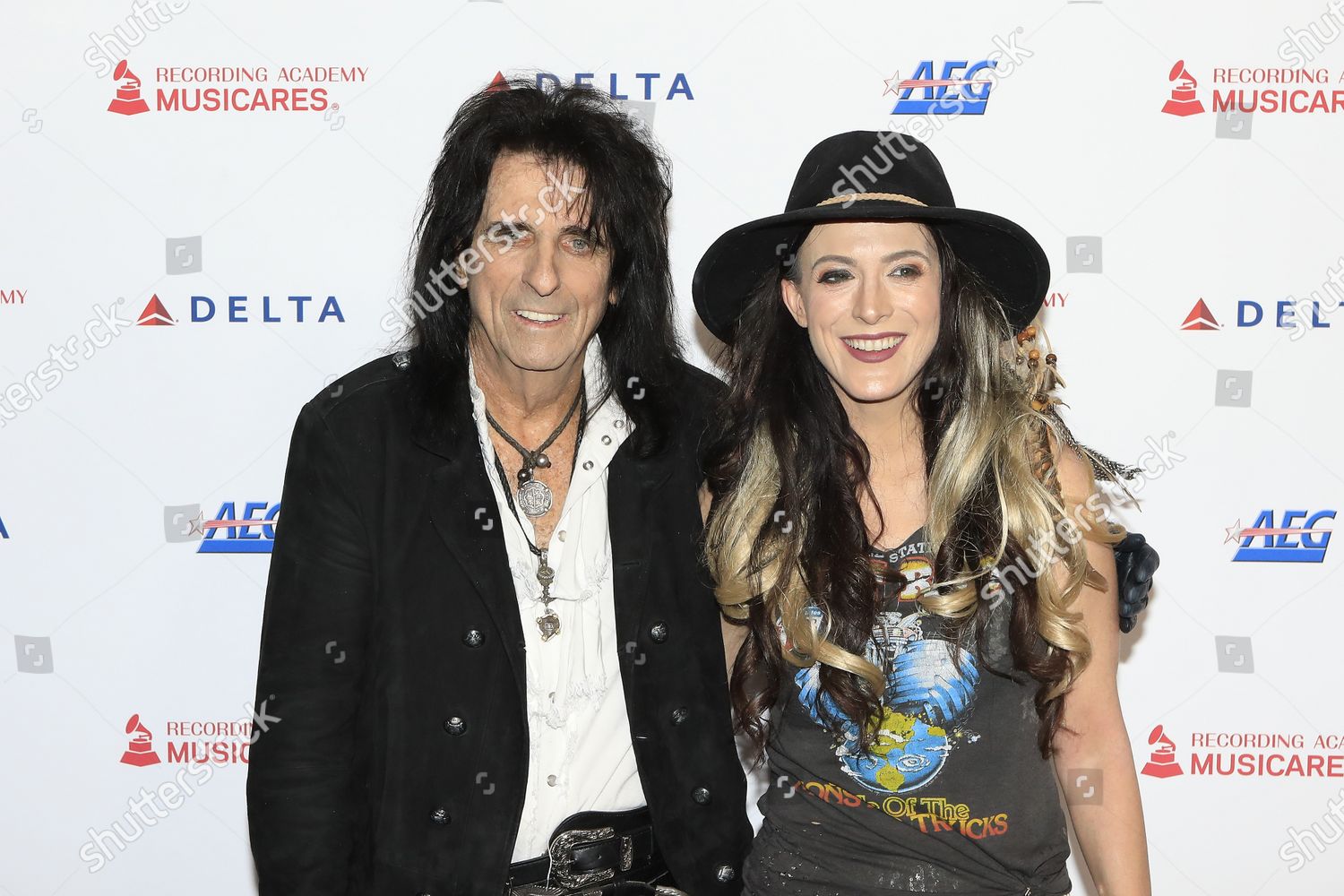 ALICE COOPER L HIS DAUGHTER US Editorial Stock Photo - Stock Image ...