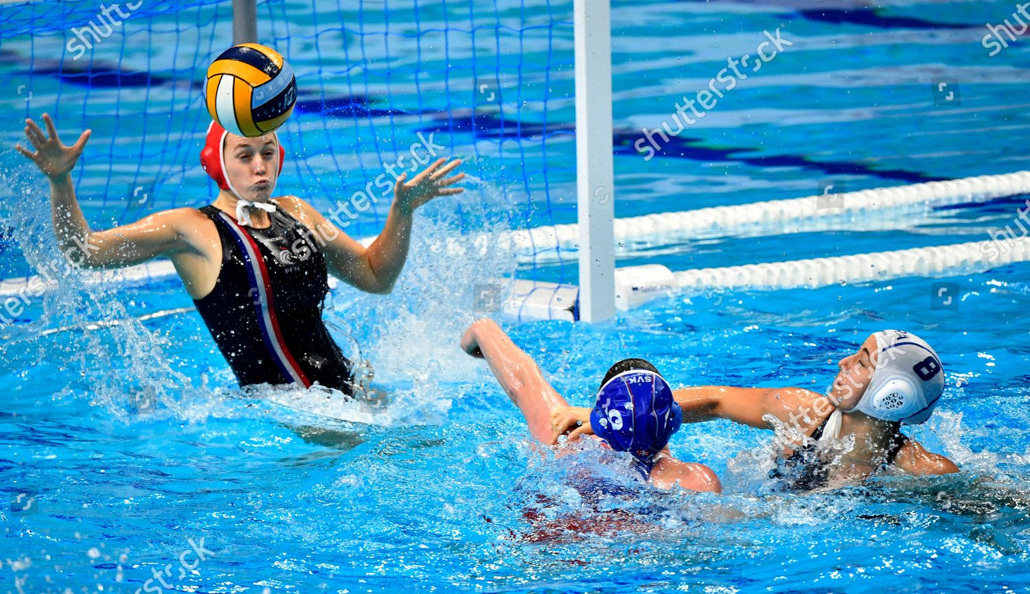 GOALKEEPER LORENE DERENTY L FRANCE MIROSALVA Editorial Stock Photo