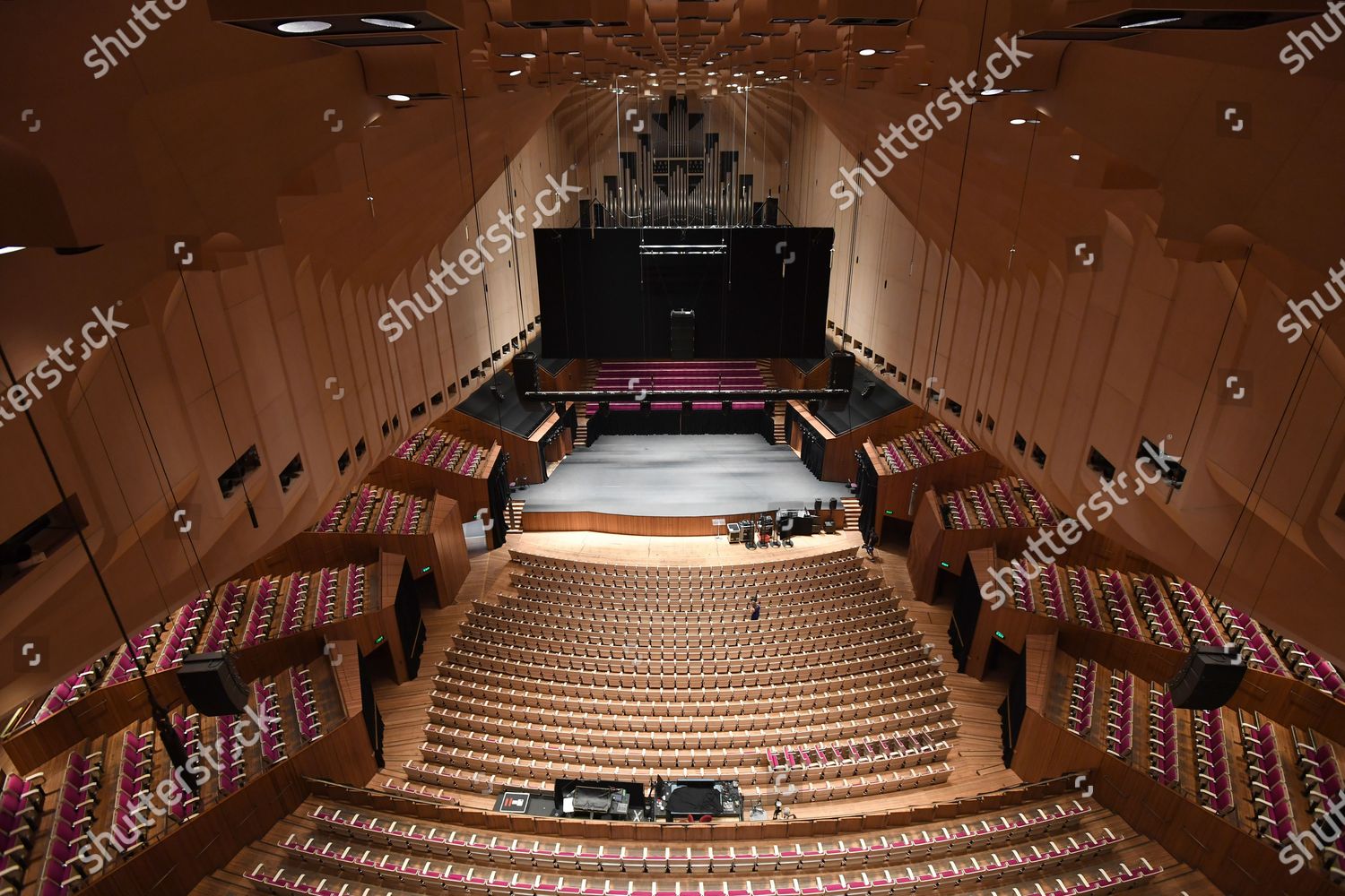 Interior View Concert Hall Sydney Opera Editorial Stock Photo Stock 