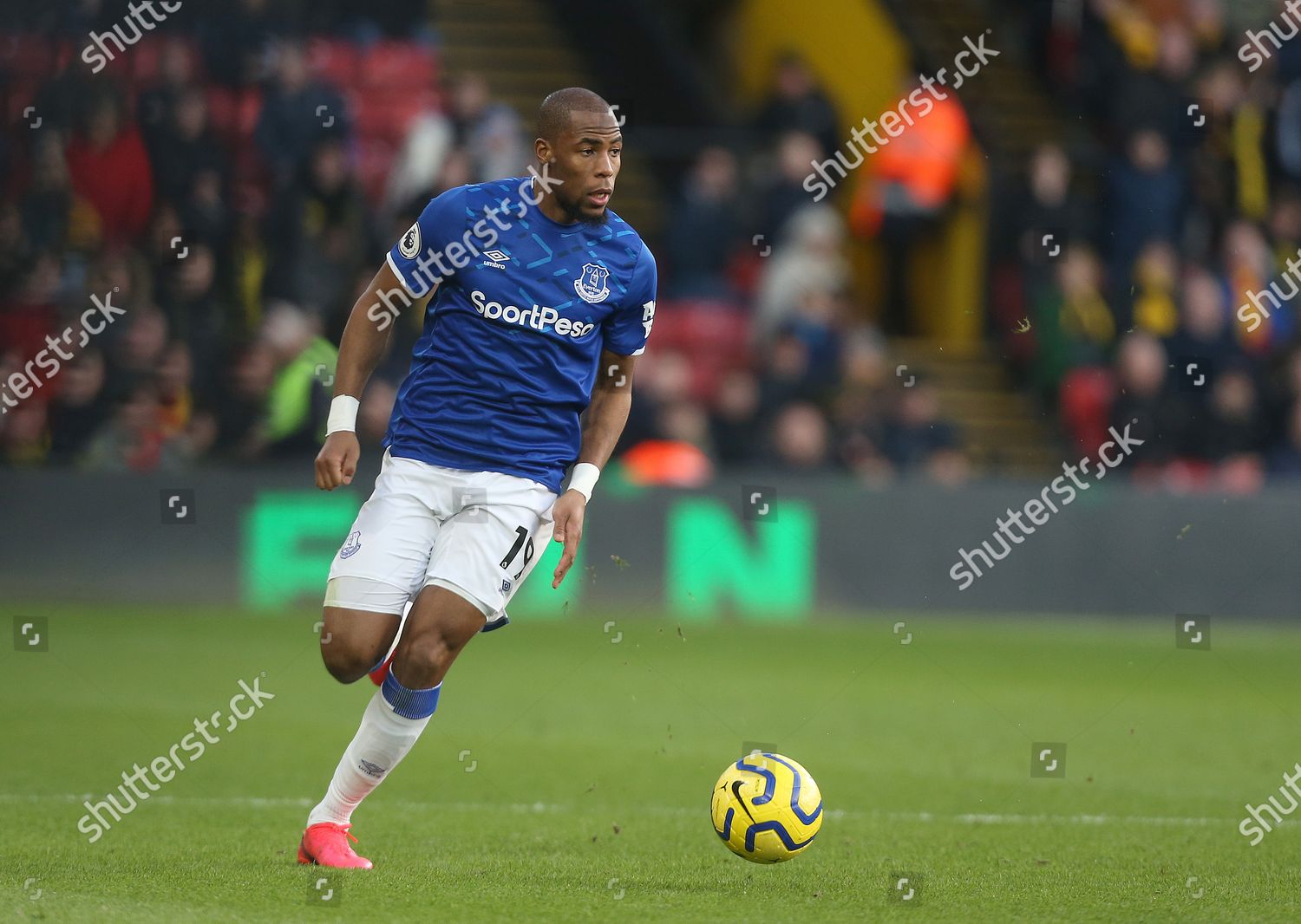 Evertons Djibril Sidibe Editorial Stock Photo