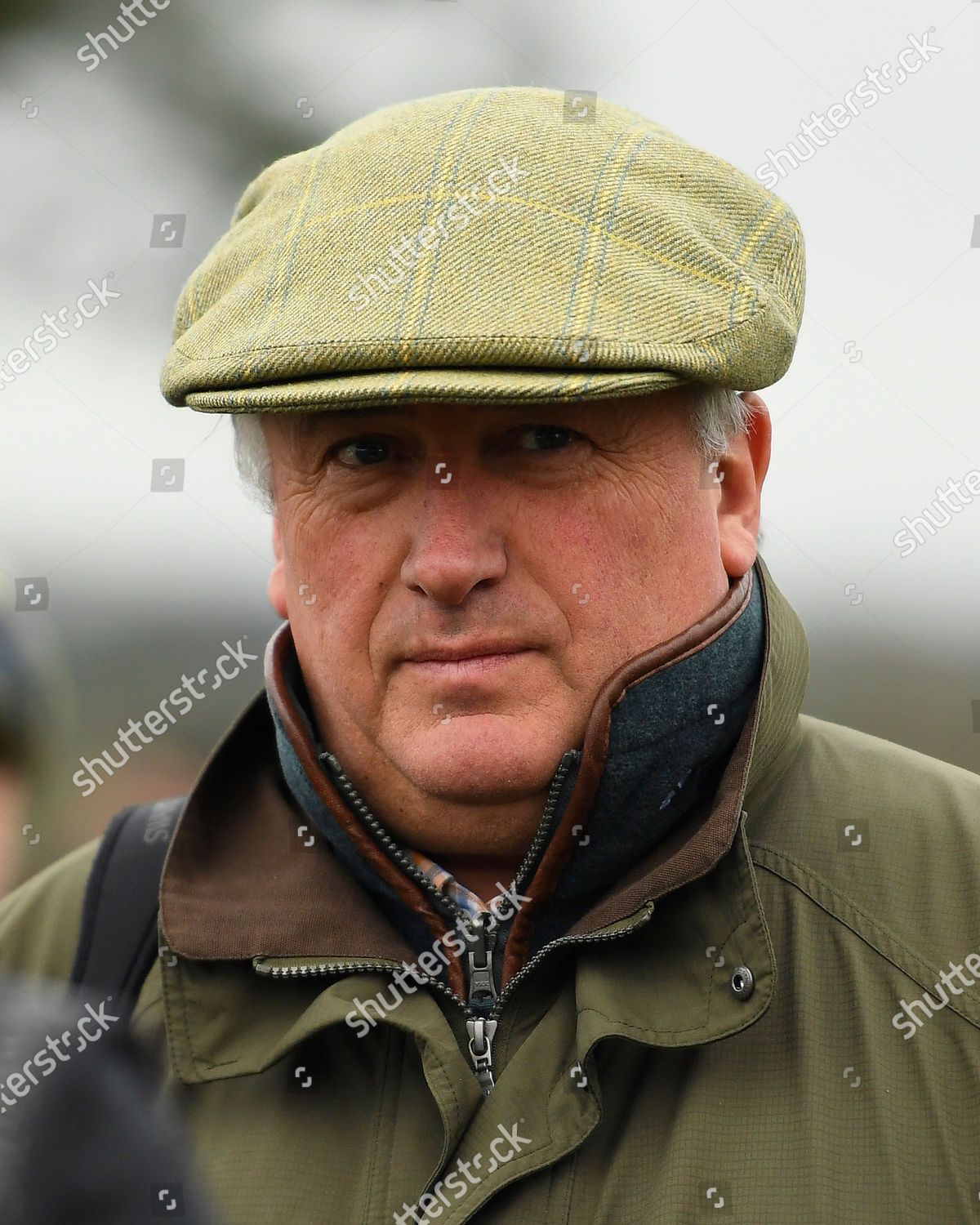 Trainer Paul Nicholls During Horse Racing Editorial Stock Photo Stock